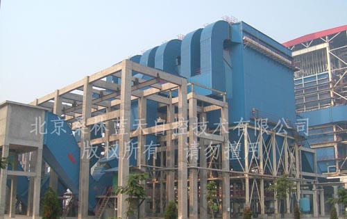 河南永安100MW熱電機組除塵